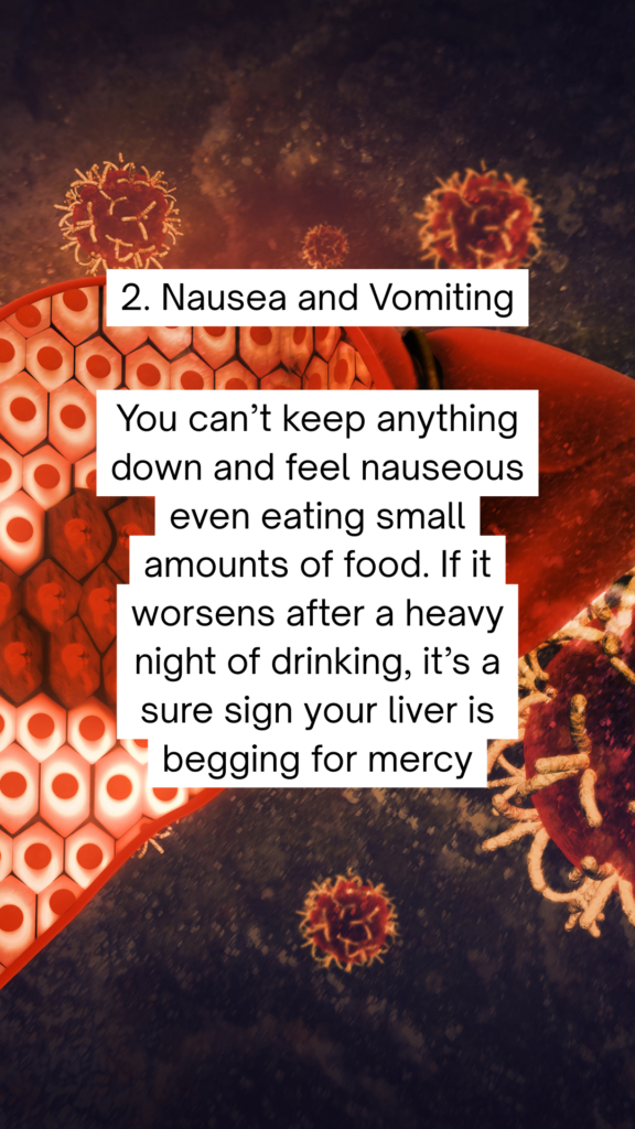 signs of liver damage